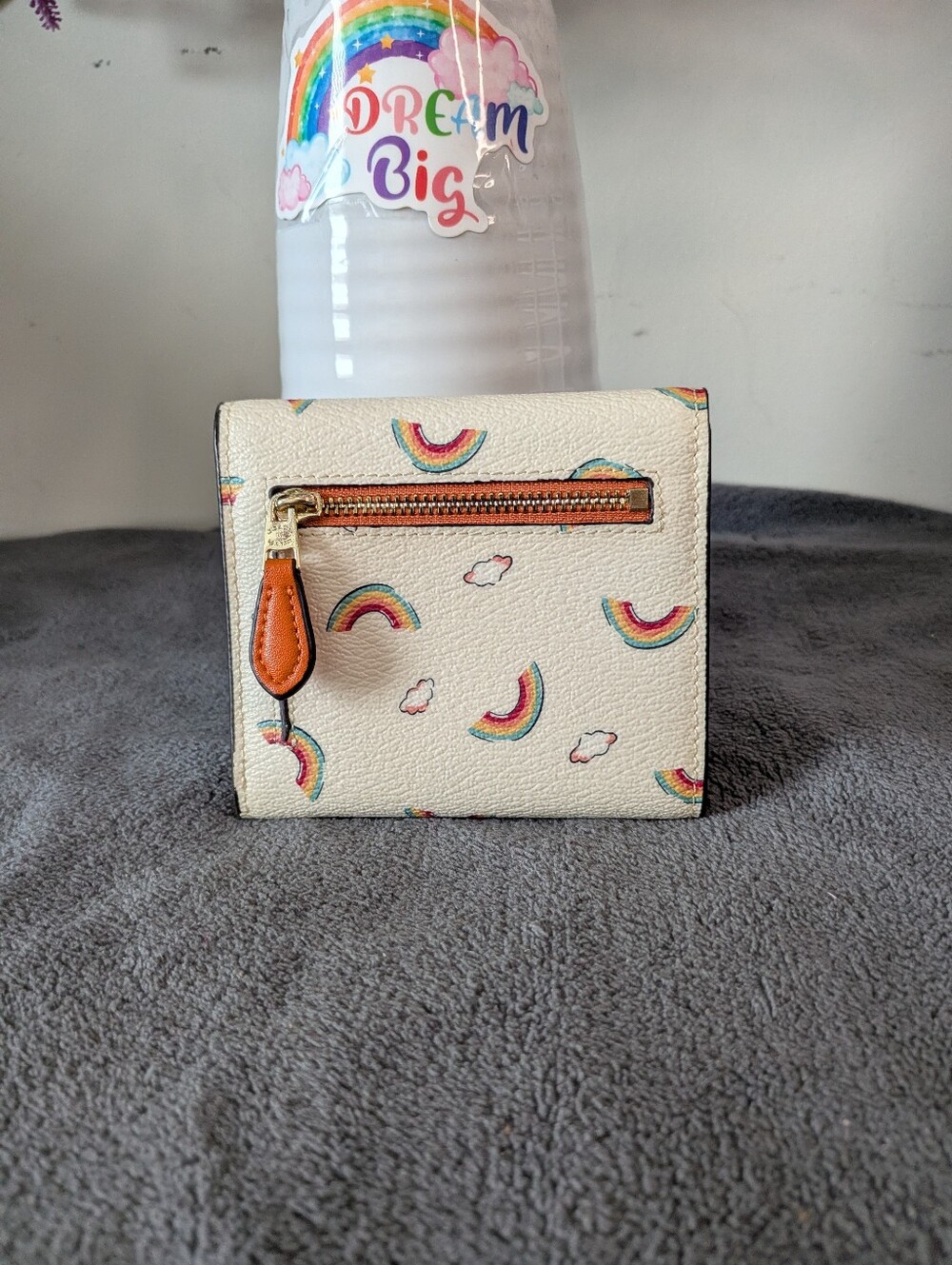 Coach Rainbow Small Snap Wallet - Picture 2 of 4